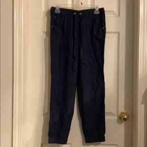 CK jogger bottom denim pants